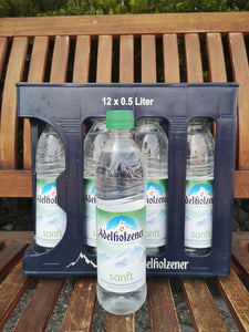 Adelholzener Mineralwasser, sanft - 0,5l, inkl. Pfand